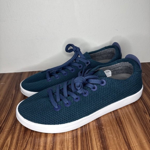 allbirds Other - Allbirds Mens Size 11 Knit Tree Pipers Shoes Sneakers Green Walking Blue White